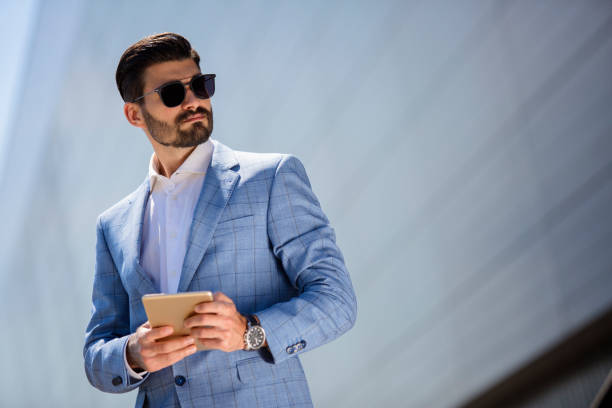 istock Young businessman outdoors 697780080