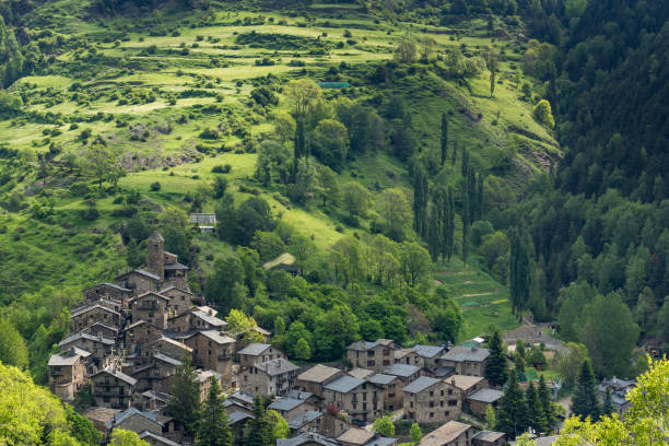 istock Hidden village in Andorra mountains 697784634