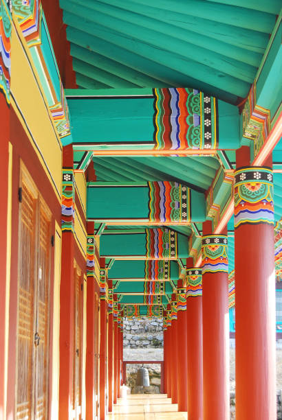 istock Corridor in gyeongbokgung palace 697791532