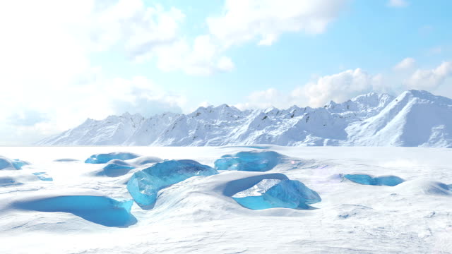Giant Ice Rocks