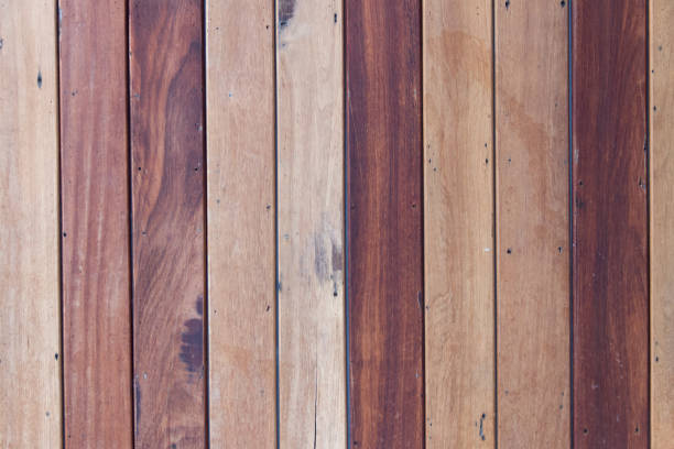 istock Wooden wall for background 697834558