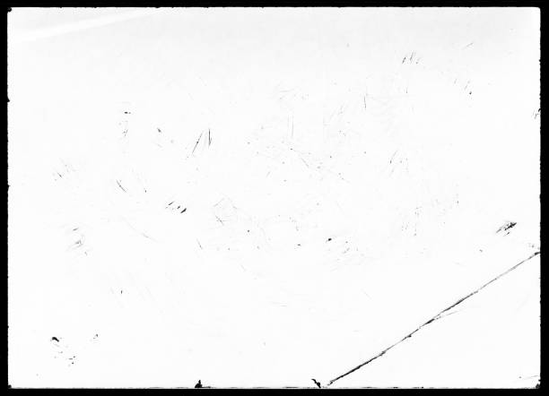 istock Frame with scratched and damaged surface - grunge style 697845636