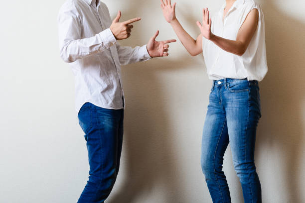 istock man and a woman have a fight 697849206