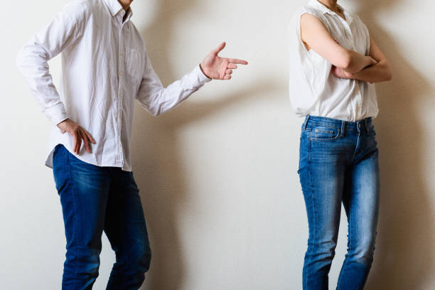 istock man and a woman have a fight 697853994