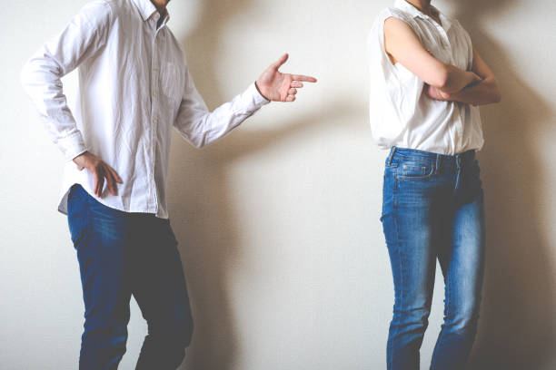 istock man and a woman have a fight 697856624