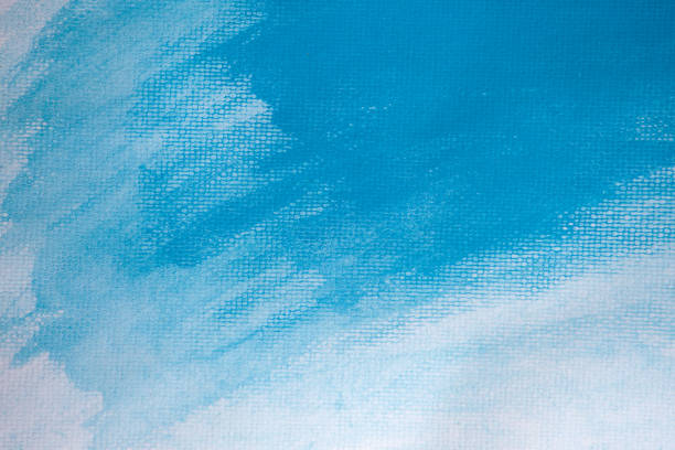 istock Abstract blue watercolor hand paint for background 697857108