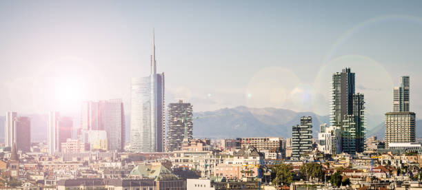 istock Milano (Italy), skyline with new skyscrapers 697859290