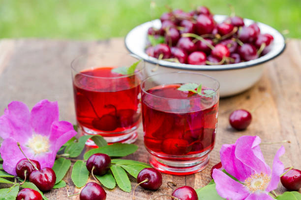 istock Homemade cherry juice 697863394