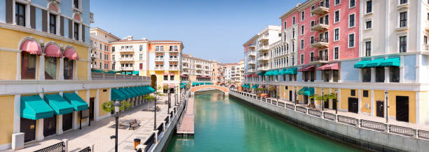 istock The Qanat Quartier in Doha, Qatar 697864430