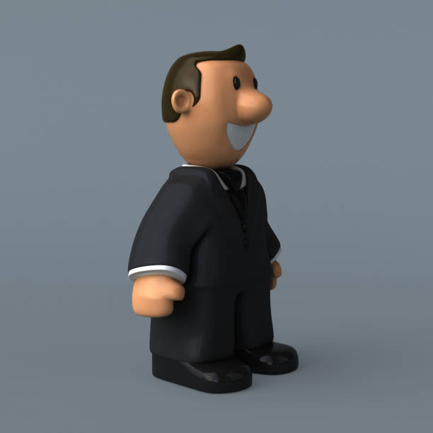 istock Business man - 3D Illustration 697869088