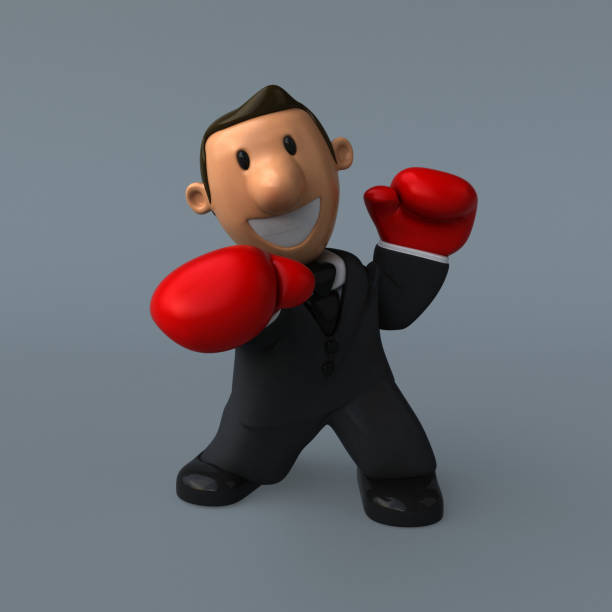 istock Business man - 3D Illustration 697869190