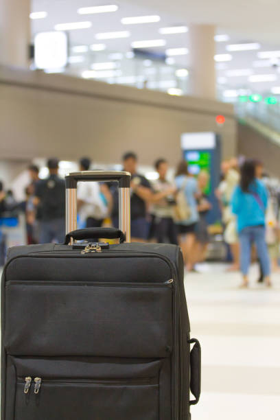 istock Airport luggage For Travel 697894842