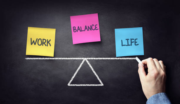 equilibrio tra vita professionale e vita privata - work life balance foto e immagini stock