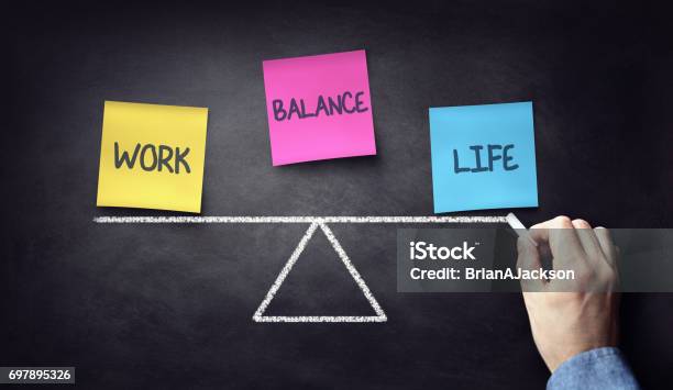 Work Life Balance Stock Photo - Download Image Now - Life Balance, Working, Occupation