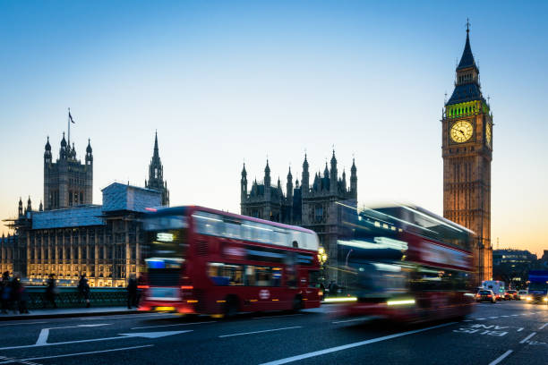 istock Big Ben and London Bus 697909918