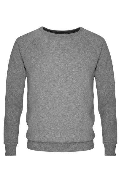 istock Gray long sleeve t-shirt 697913656