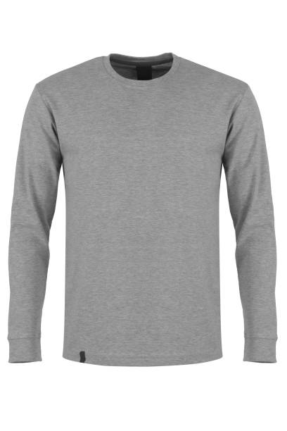 istock Grey long sleeve t-shirt 697917822