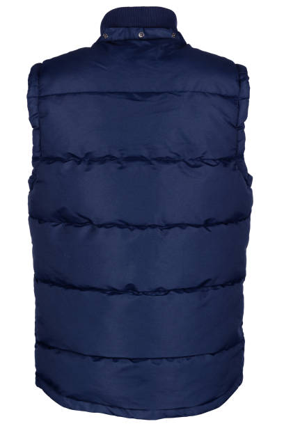 istock Back of warm waistcoat 697920596