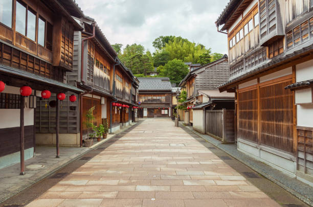 Old street in Japan – Foto