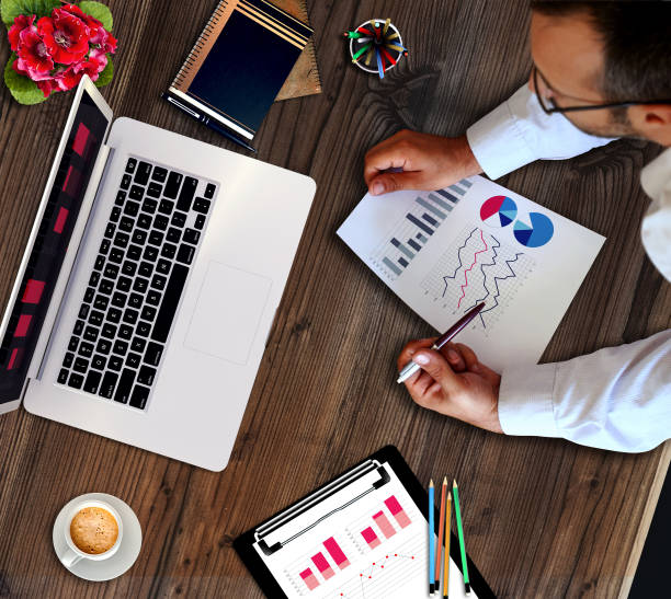 istock Business man working, discussing business charts, strategy. Start Up Ideas Innovation Concept 697932186