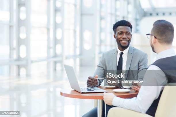 International Business Meeting Stock Photo - Download Image Now - Customer, Advice, Business