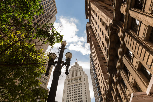 istock Awesome view of Sao Paulo downtown, Brazil 697949874