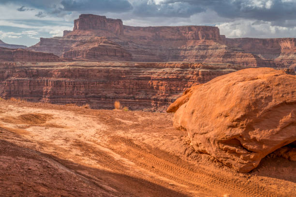 istock Chicken Corner road near Moab, Utah 697974438