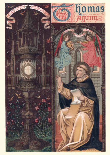 Ilustración de Santo Tomás De Aquino y más Vectores Libres de Derechos de Santo  Tomás de Aquino - Santo Tomás de Aquino, Catolicismo, Medieval - iStock