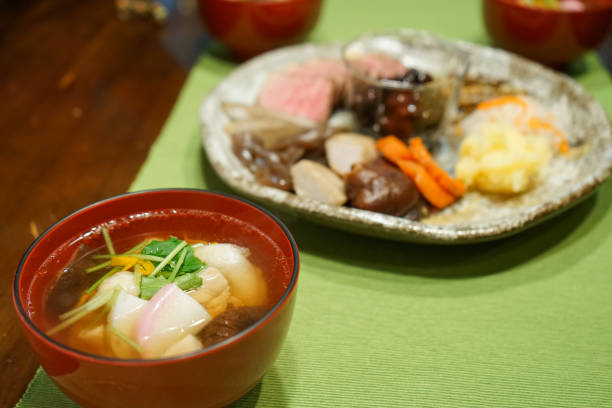 istock Food lined up on the table 697992688
