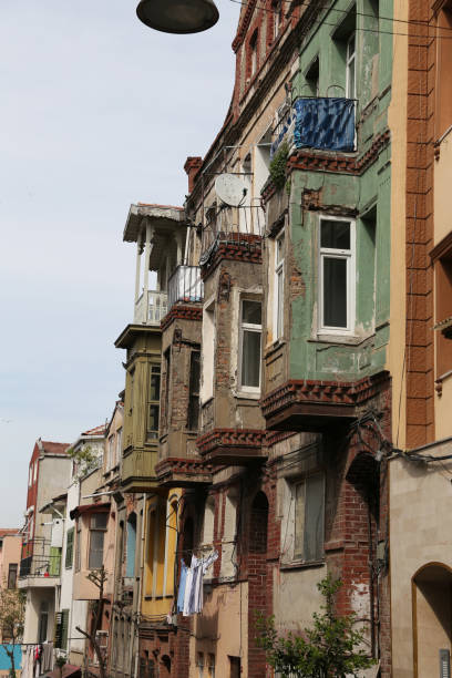 istock Old Buildings in Balat District, Istanbul 697993720