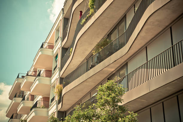 istock Summertime, Apartment Houses in Berlin 698001250