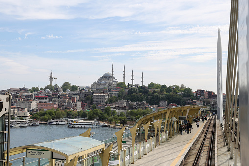 Suleymaniye Mosque in Istanbul City, Turkey