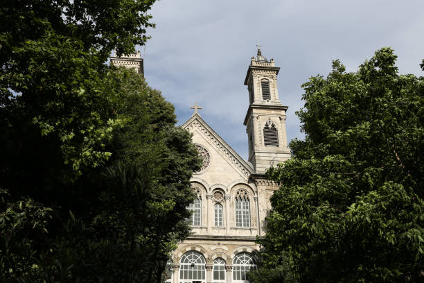 istock Ayia Triada Greek Orthodox Church in Istanbul 698012536
