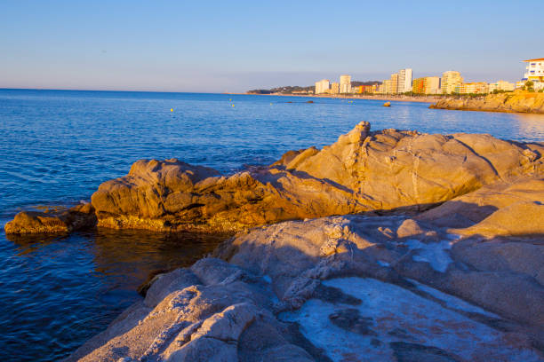 istock Platja d'Aro - Cala Rovira sunrise 698013414