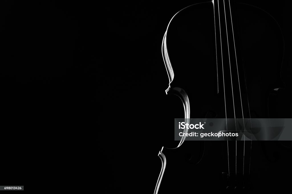 Violine Musik Instrument Nahaufnahme. - Lizenzfrei Cello Stock-Foto