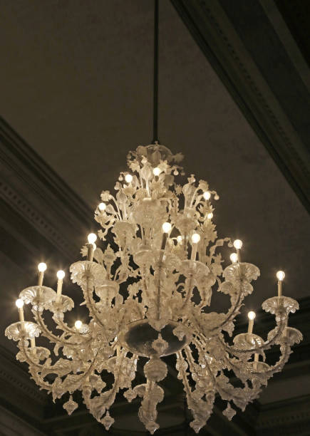 istock chandelier in glass in Murano Style 698017474