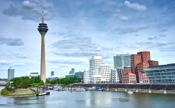 istock Downtown of Duesseldorf in Germany 698025536