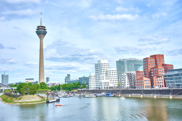 istock Downtown of Duesseldorf in Germany 698025736