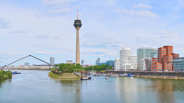 istock Downtown of Duesseldorf in Germany 698025748
