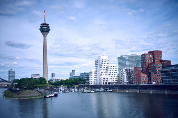 istock Downtown of Duesseldorf in Germany 698025940