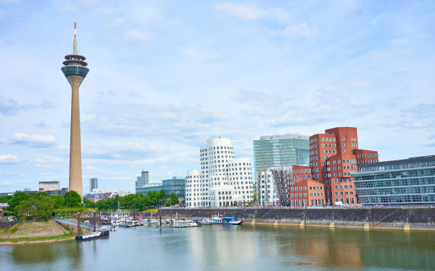 istock Downtown of Duesseldorf in Germany 698026248