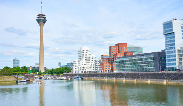 istock Downtown of Duesseldorf in Germany 698026498
