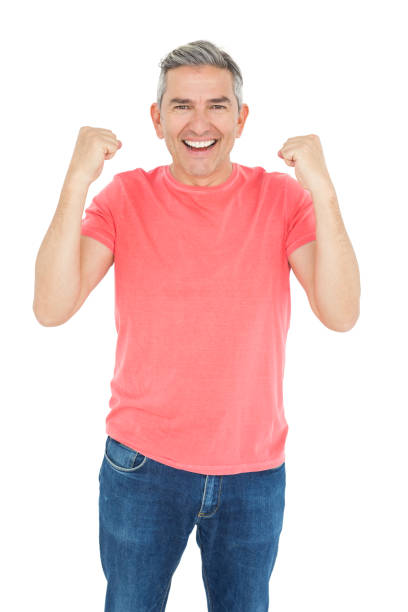 istock Excited man showing his happiness 698026584