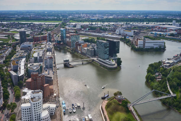 istock Downtown of Duesseldorf in Germany 698030560