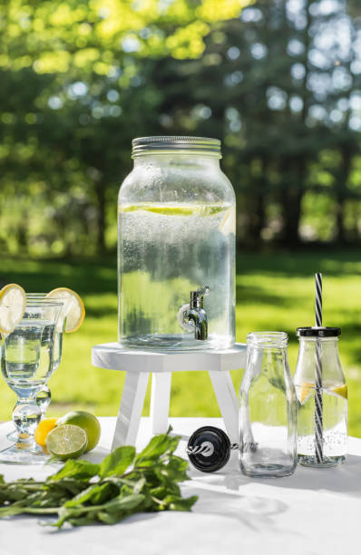 istock Water dispenser in the garden 698034970