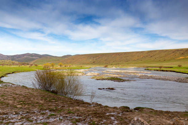 istock River in the mountains in the nature 698047120
