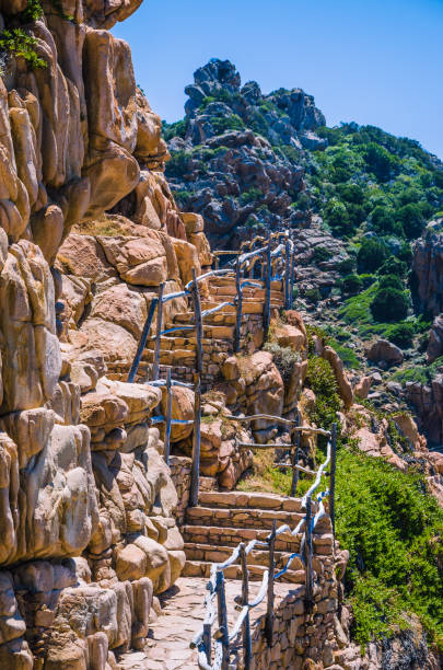 istock Stony walk path in Costa Paradiso, Sardinia, Italy 698052312