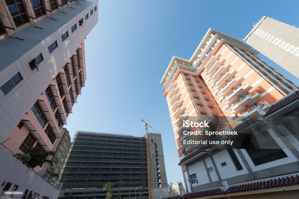 Construction Maputo Construction And Completed Buildings In Maputo Mozambique Stock Photo ...