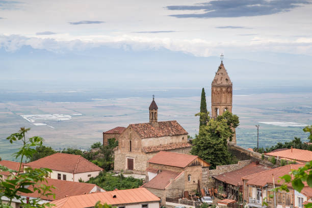 istock town called sighnaghi in Georgia 698062194