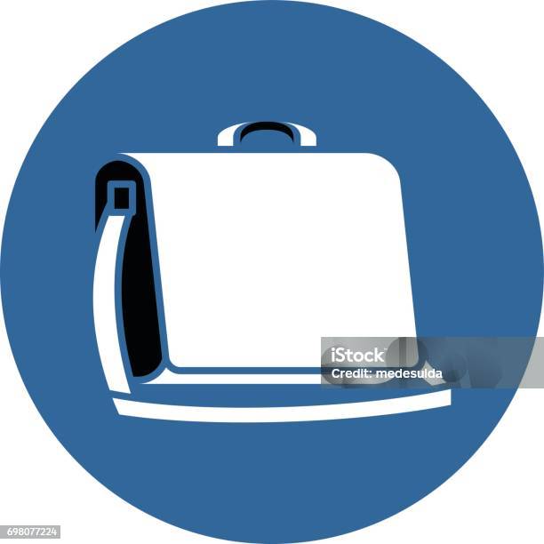 Messenger Stock Illustration - Download Image Now - Bag, Adult, Arm Sling